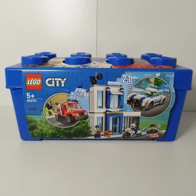 LEGO City Politi-klodsboks 60270 forside