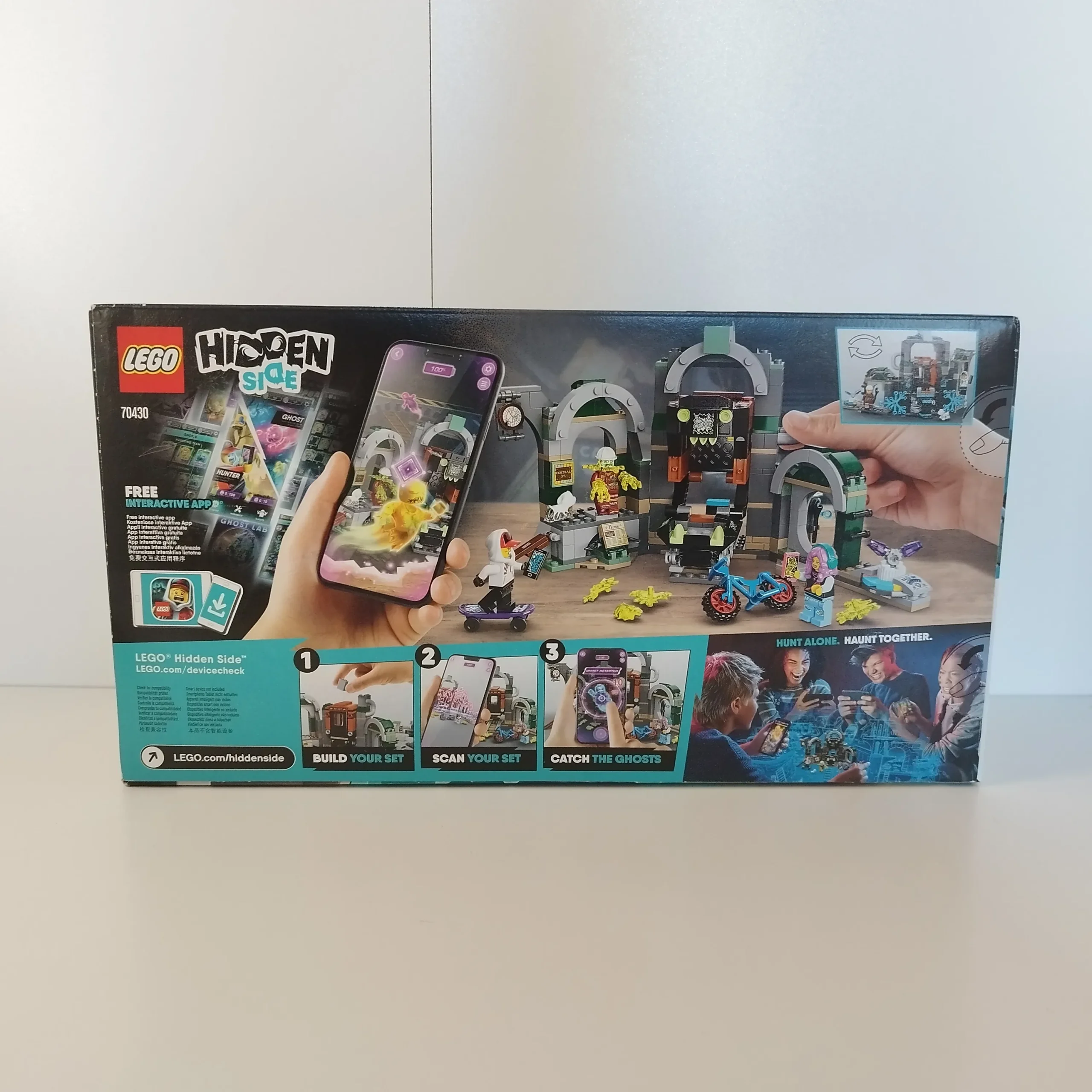 LEGO Hidden Side Newburys undergrundsbane 70430 bagside