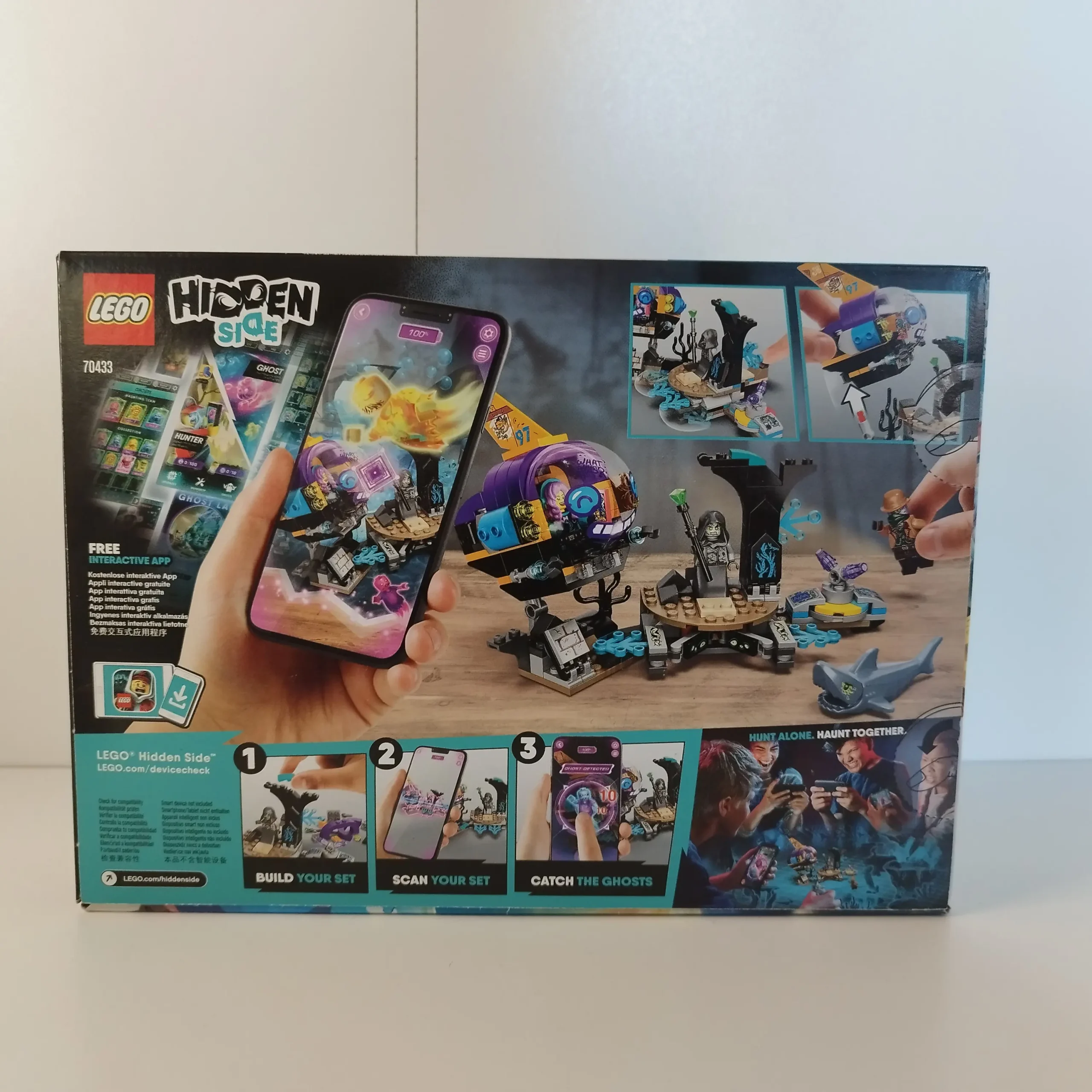 LEGO Hidden Side J.B.s ubåd 70433 bagside