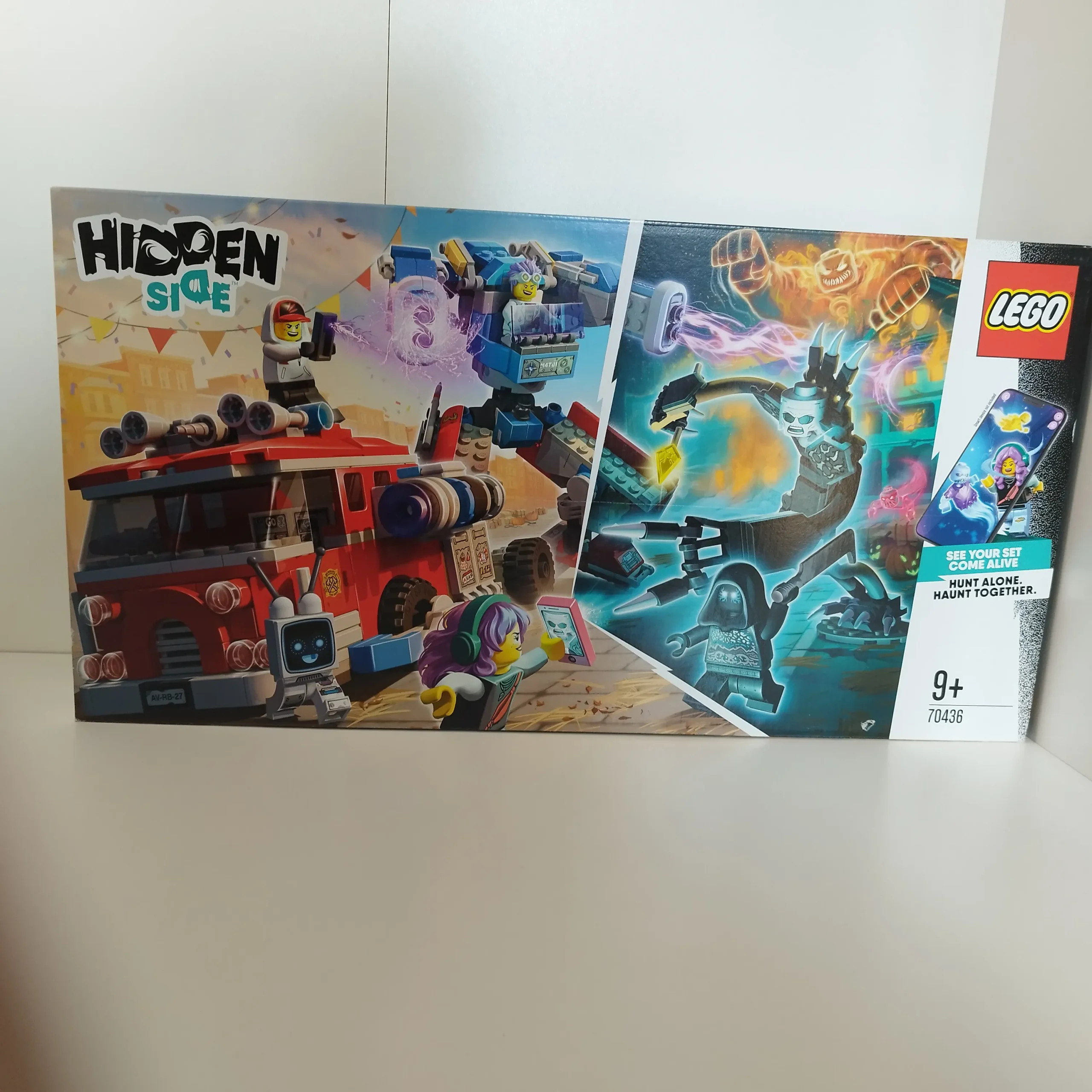LEGO Hidden Side Fantom-brandbil 3000 70436 forside