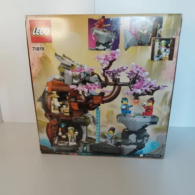LEGO NINJAGO Dragesten-tempel 71819 bagside