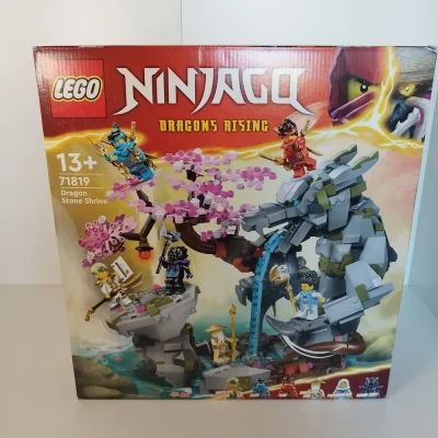 LEGO NINJAGO Dragesten-tempel 71819 forside