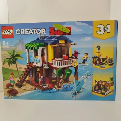 LEGO Creator 3-i-1 Surfer-strandhus 31118 forside