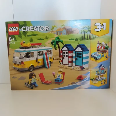 LEGO Creator 3-i-1 Autocamper på stranden 31138 forside