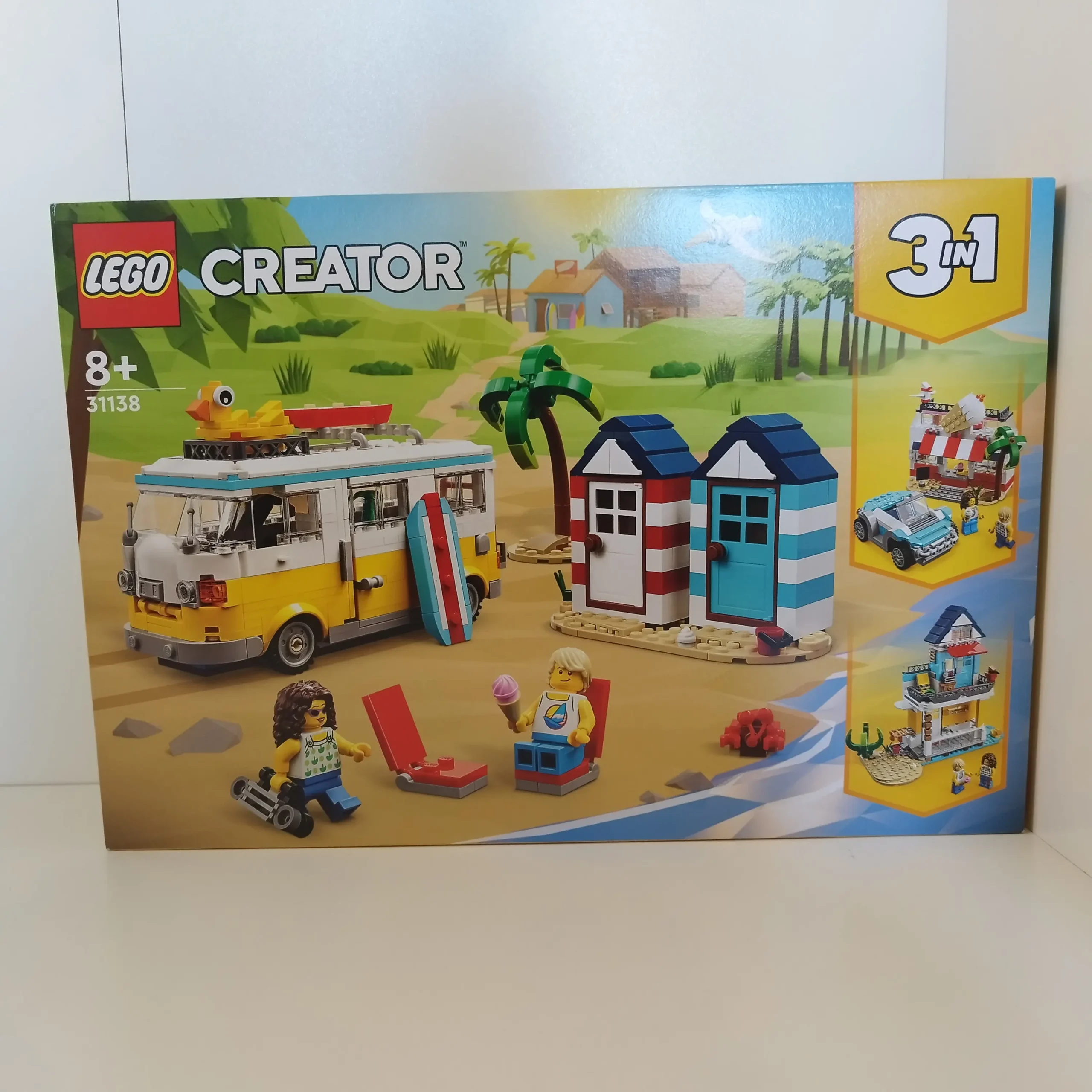 LEGO Creator 3-i-1 Autocamper på stranden 31138 forside