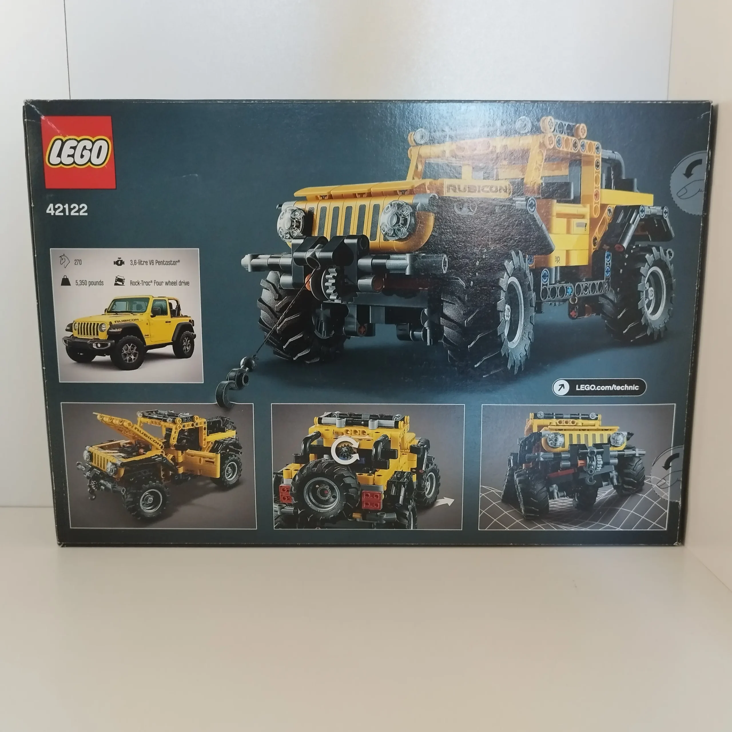 LEGO Technic Jeep Wrangler 42122 bagside