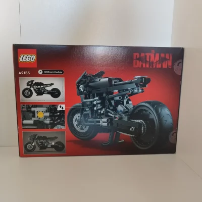LEGO Technic THE BATMAN BATCYCLE 42155 bagside