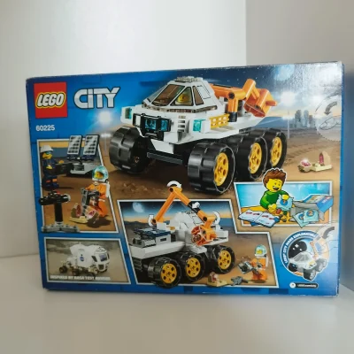 LEGO City Rover-testkørsel 60225 bagside