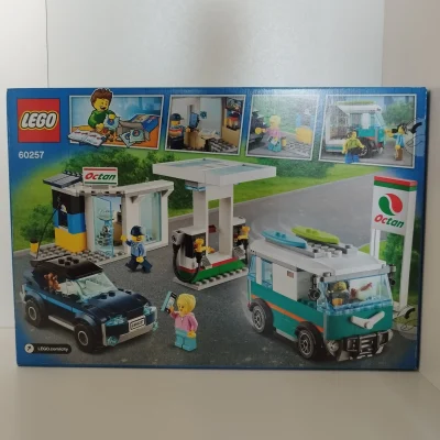 LEGO City Servicestation 60257 bagside