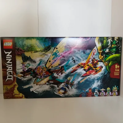 LEGO NINJAGO Katamarankamp til havs 71748 forside