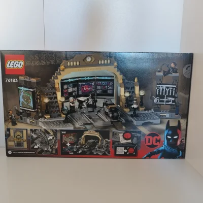 LEGO DC Batman Bathulen Kampen mod Gækkeren 76183 bagside