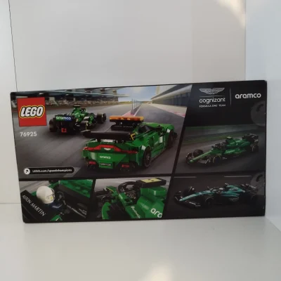LEGO Speed Champions Aston Martin Safety Car og AMR23 76925 bagside
