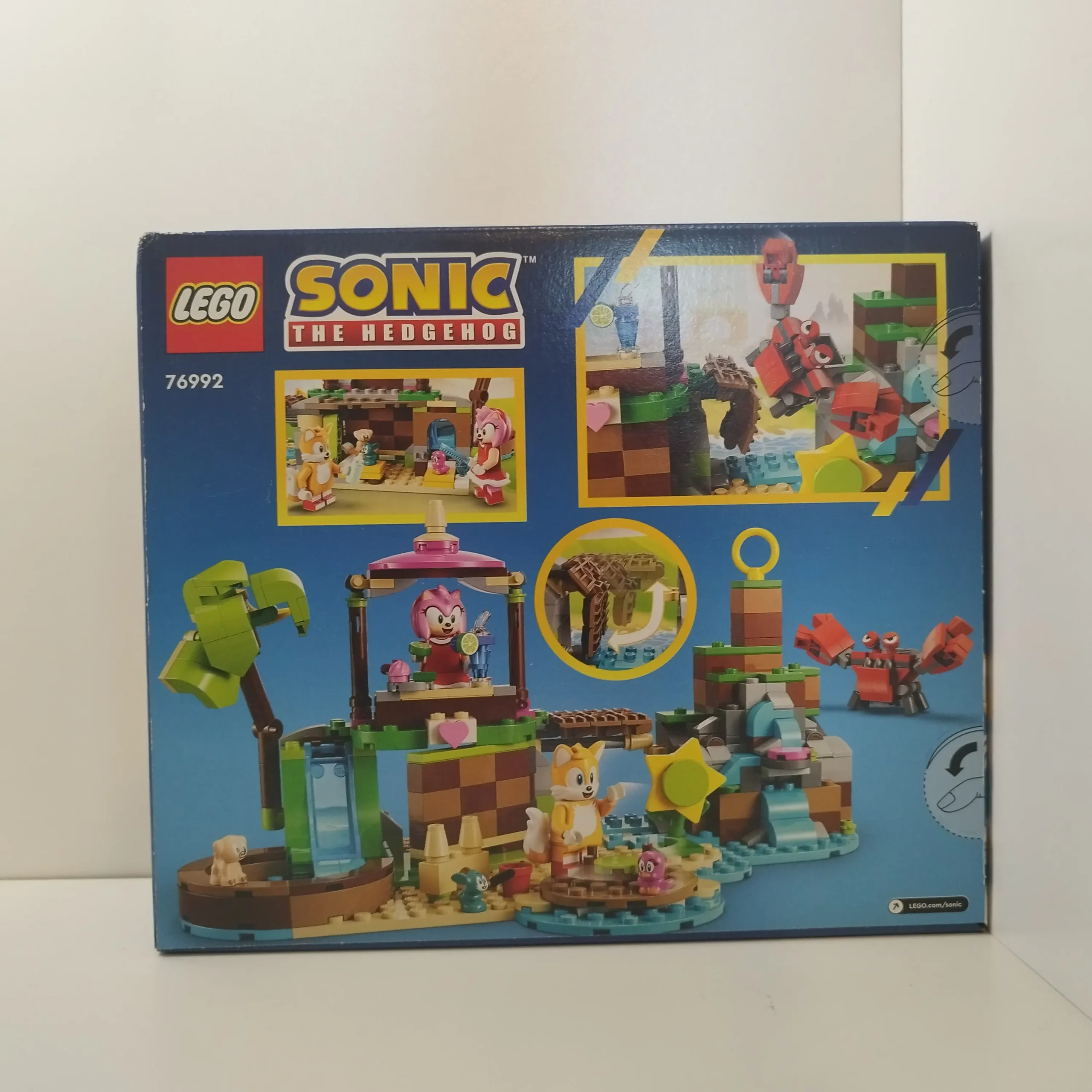 Sonic the Hedgehog Amys dyrereservat-ø 76992 bagside
